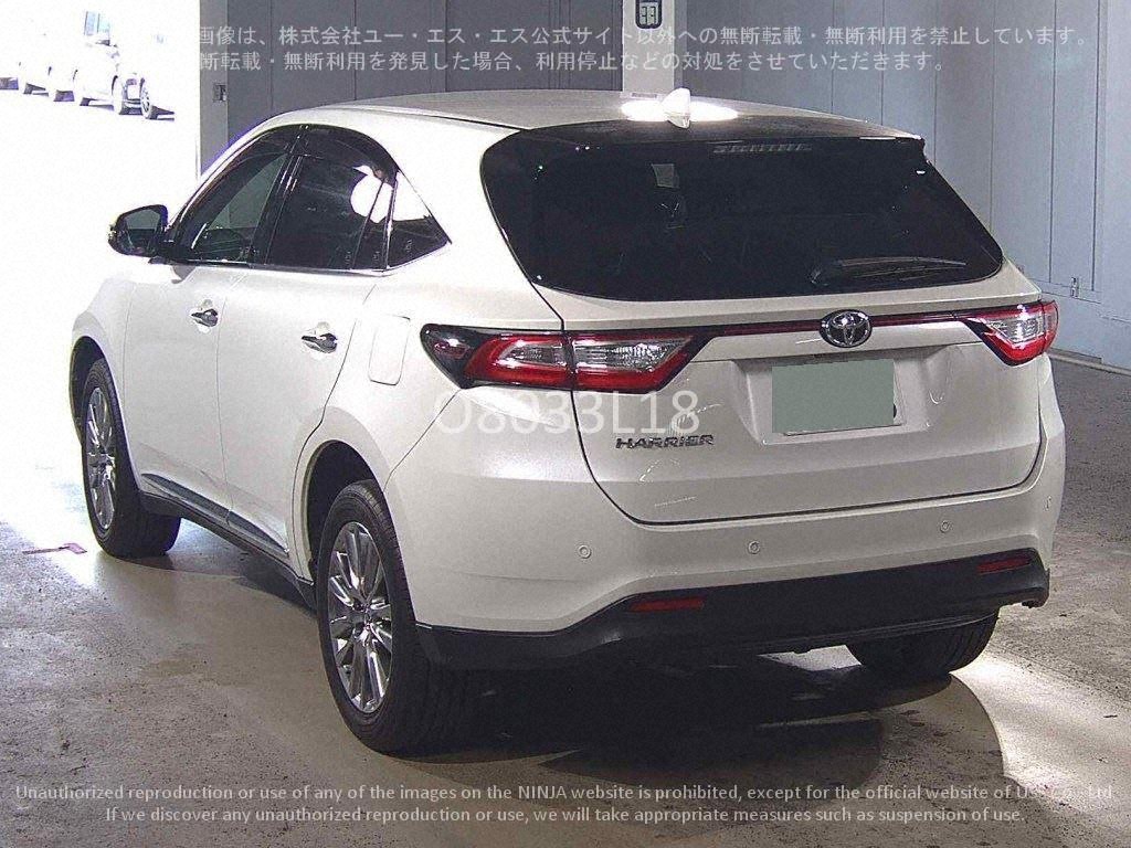 2019 TOYOTA Harrier Progress