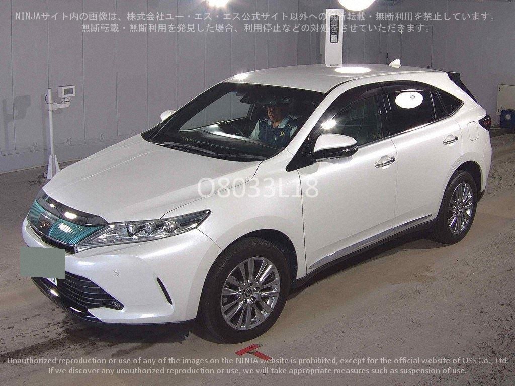 2019 TOYOTA Harrier Progress